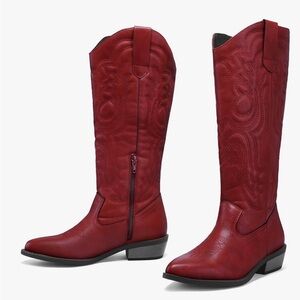 Cowgirl Embroidered Western Boots